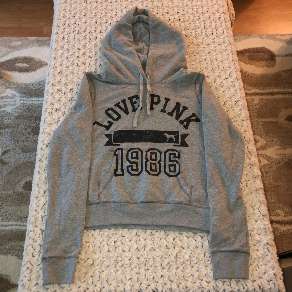 PINK Victoria’s Secret Grey Hoodie